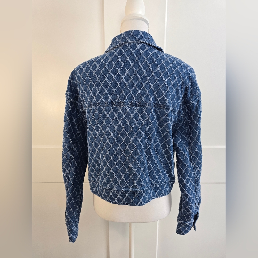 Marvel Blue Patterned Women's Jacket - image 5